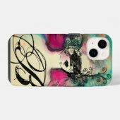 CHARM MONOGRAM iPhone HOESJE (Achterkant horizontaal)