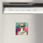 CHARM MONOGRAM MAGNEET (Insitu (Vaatwasser))