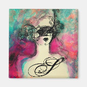 CHARM MONOGRAM MAGNEET (Voorkant)