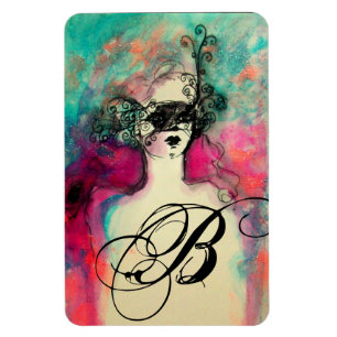 CHARM MONOGRAM MAGNEET