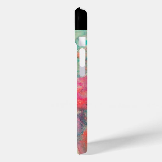 CHARM MONOGRAM / mysterieuze schoonheid met masker Case-Mate iPhone Case (Achterkant / Links)