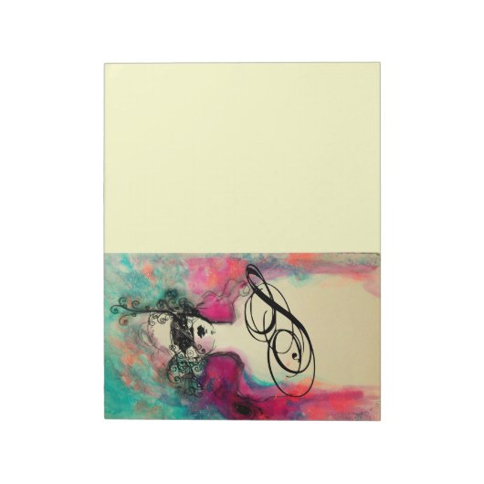 CHARM MONOGRAM NOTITIEBLOK (Linkerzijde)