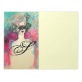 CHARM MONOGRAM NOTITIEBLOK (Voorkant)