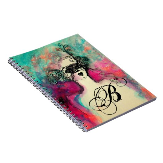 CHARM MONOGRAM NOTITIEBOEK (Rechterzijde)