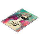 CHARM MONOGRAM NOTITIEBOEK (Linkerzijde)