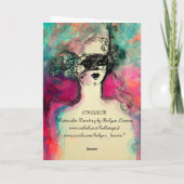 CHARM MONOGRAM NOTITIEKAARTJE (Achterkant)