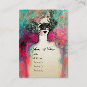 CHARM MONOGRAM Platina Metallic Visitekaartje