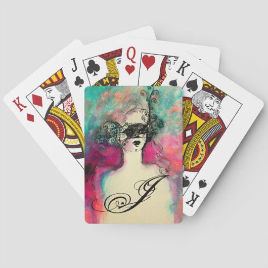 CHARM MONOGRAM POKERKAARTEN (Achterkant)