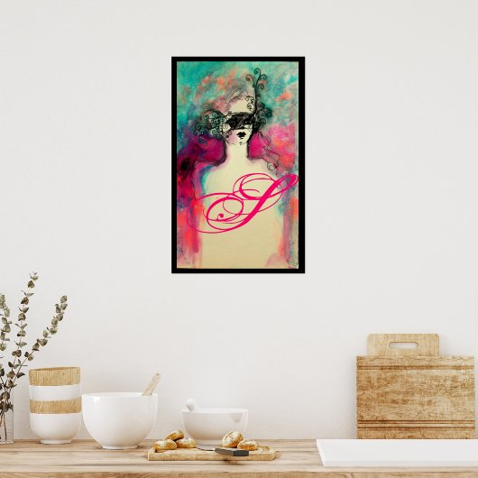 CHARM MONOGRAM POSTER (Keuken)