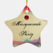 CHARM MONOGRAM, ster Keramisch Ornament (Achterkant)