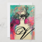 CHARM MONOGRAM , Sweet 16 Masquerade Party (Achterkant)