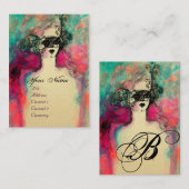 CHARM MONOGRAM VISITEKAARTJE (Voorkant / Achterkant)