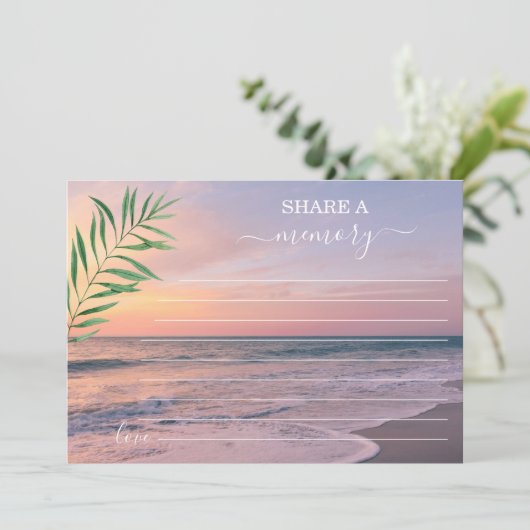 Charm Ocean Beach Uitzicht Deel een Geheugenaanwez Aankondiging (Staand voorkant)