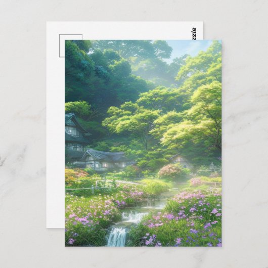 Charm of Summer Briefkaart (Voorkant / Achterkant)