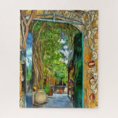 Charm of the tavern in Kreta. Legpuzzel (Verticaal)