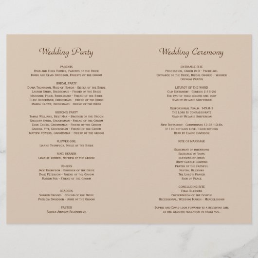 Charm Pampas Grass Floral Antlers Weddenschap Flyer (Achterkant)