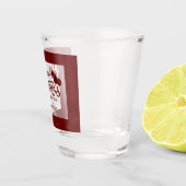 Charm Prettig Kerstfeest en Gelukkig Nieuwjaar Mon Shot Glas (Rechts)