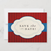 Charm Red, White en Blue Save the Dates Save The Date (Voorkant)