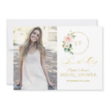 Charm Roze Blush Bloemen Goud