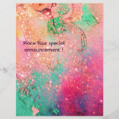 CHARM/Roze goudm Flyer (Achterkant)