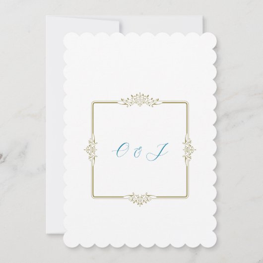  Charm Save the Date Kaart (Achterkant)