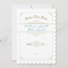  Charm Save the Date Kaart