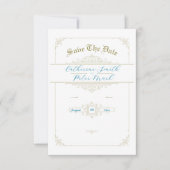  Charm Save the Date Kaart (Voorkant)