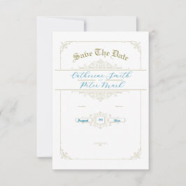  Charm Save the Date Kaart