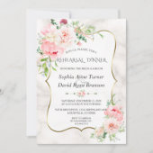 Charm Spring Garden Bloem Bloei Oefen Diner Kaart (Voorkant)