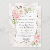 Charm Spring Garden Bloem Bloei Oefen Diner Kaart (Voorkant / Achterkant)