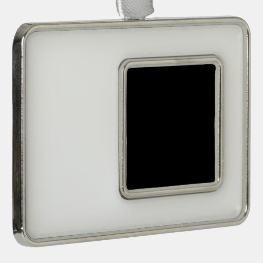 Charm toevoegen aan uw kerstboom verzilverd omlijst ornament (Rechts)