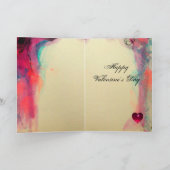 CHARM VALENTIJNSDAG MONOGRAM FEESTDAGEN KAART (Binnen)