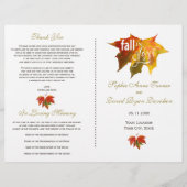 Charm Waterverf Blush Pink Floral Wedding Programm Flyer (Voorkant)