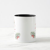 Charm we wensen u een prettige kerstkreet. mok (Midden)