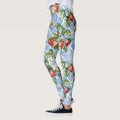 Charmant Aardbei & Bladpatroon – (2) Leggings (Links)