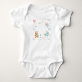 Charmant Baby shower Collectie | Schattigee uitnod Romper