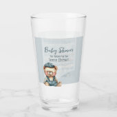Charmant Baby shower Glas (Achterkant)