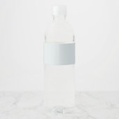 Charmant Baby shower Waterfles Etiket (Achterkant)