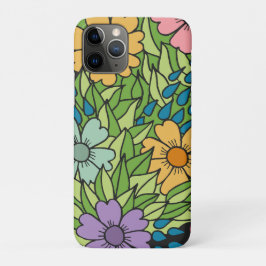 Charmant bloemenbehang Case-Mate iPhone case
