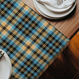 Charmant Blue Yellow Runner cadeau voor familie di Lange Tafelloper