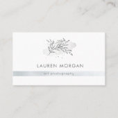 Charmant botanisch minimaal Visitekaartje (Voorkant)