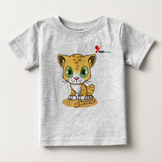 Charmant Cat Baby T-shirt (Voorkant)