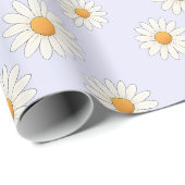Charmant Daisy Pattern – Bloemencadeau Cadeaupapier (Rol Hoek)