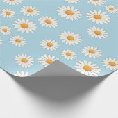 Charmant Daisy Pattern – Bloemencadeau Cadeaupapier (Hoek)