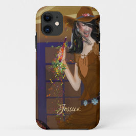 Charmant Dancing Cowgirl Telefoon Hoesje