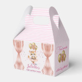 Charmant Dancing Kitten Foto Eerste Verjaardag Mei Bedankdoosjes (Voorkant Zijde)