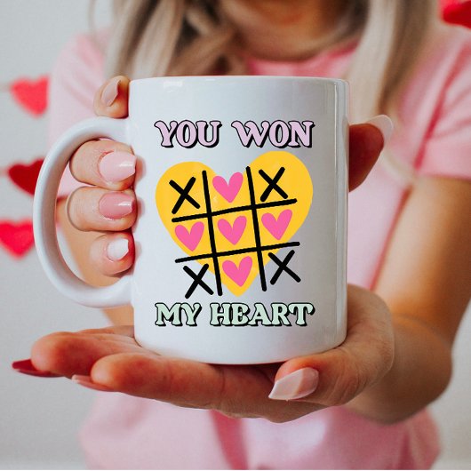 Charmant dat je mijn hart hebt gewonnen koffiemok