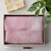 Charmant decoratief roze decoupage theepot ontwerp tissuepapier (Geschenk)