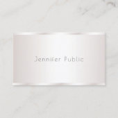 charmant design professionele elegante glam visitekaartje (Voorkant)