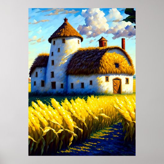 Charmant eenvoudig leven poster (Voorkant)